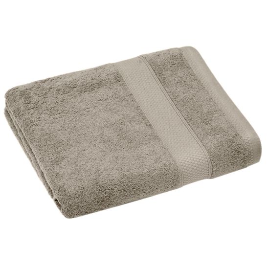 Serviette de toilette coton 550g/m2 50x90 cm NAÏA beige Chanvre ...