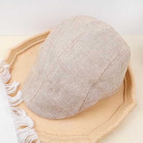 Tcax Béret Homme Printemps Été - Casquette Gavroche Coton Vintage Unisexe Pour Hommes Et Femmes