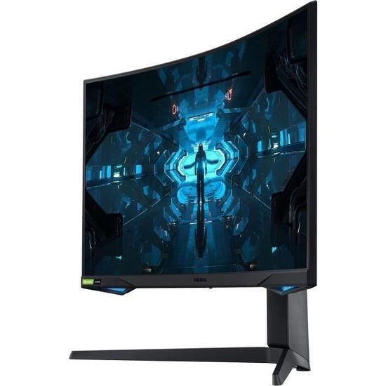 Ecran PC Gamer Incurvé Samsung Odyssey G7 G75T C27G75TQSP 27'' WQHD Dalle VA 1 ms 240Hz HDMI/DP FreeSync