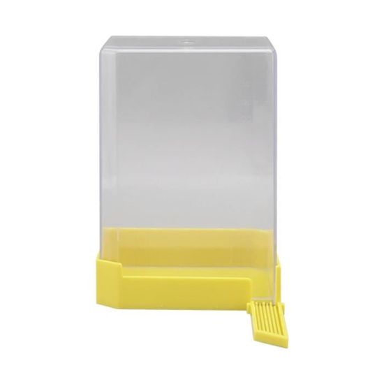 Jicyor 4 Pièces Distributeur D'Eau Pour Abeilles - Abreuvoir Jaune Nid D'Abeille Réutilisable - Équipement Apicole Pratique