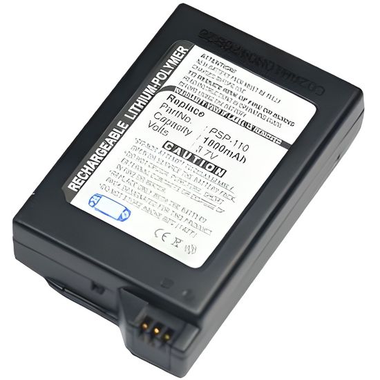 Batterie PSP 1000 1800mAh - Batterie Lithium-ion De Rechange Pour Sony PSP Fat - Compatible PSP-110