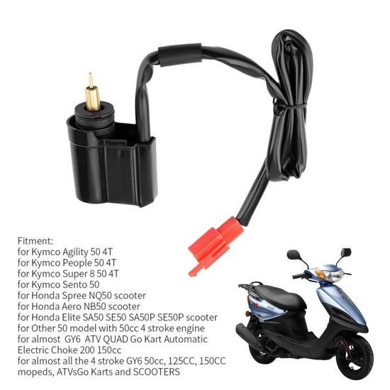 Citomerx Starter E-Starter For Kymco KB 50 SE10CA 1998-2005 11 Tooth 12V Gold/Silver