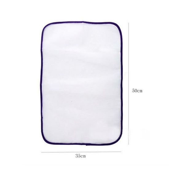 The Quilted Bear Tapis De Repassage Voyage 48x85cm + Toile Maille - Planche Portable Mini Fer Vapeur