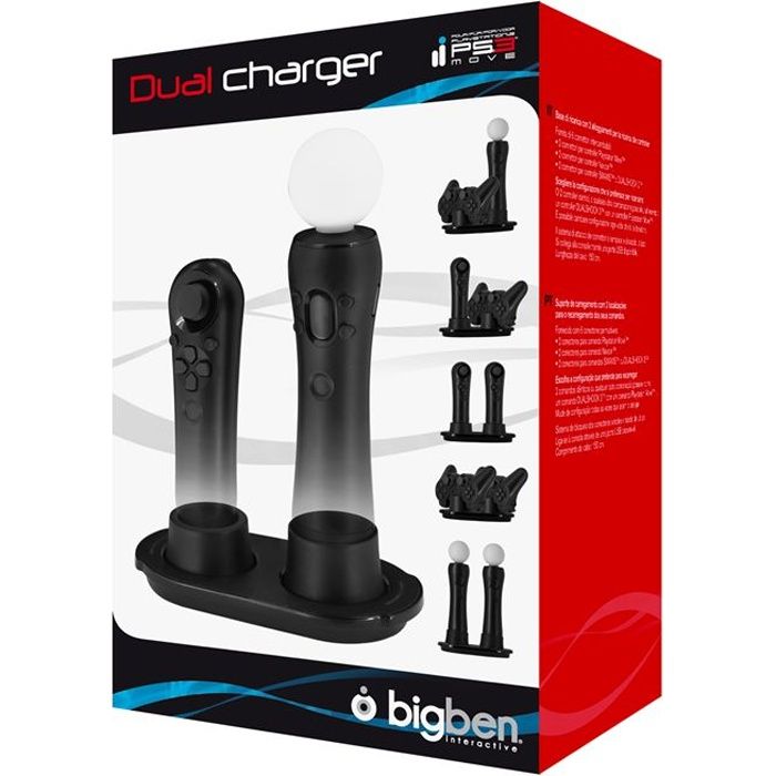 DUAL CHARGER BIG BEN / Accessoire console PS3