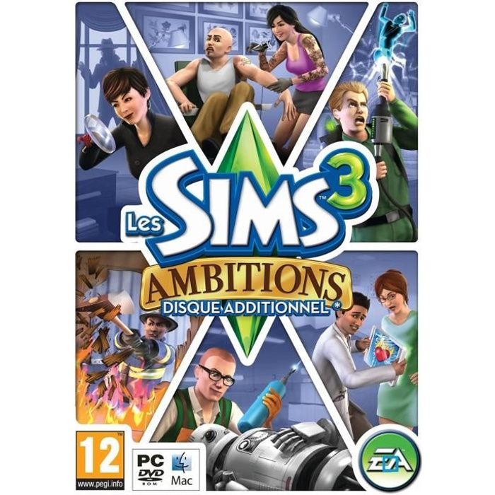 Jeux PC Et Mac Electronic Arts Les Sims 3 : Ambitions