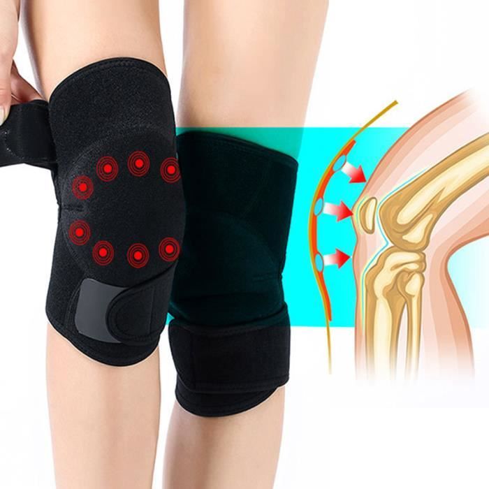 Protection sportive Nouveau Genouillère Tourmaline Auto-Chauffante Magnétique Thérapie Genou Support Ceinture Brace WAL80929684_365