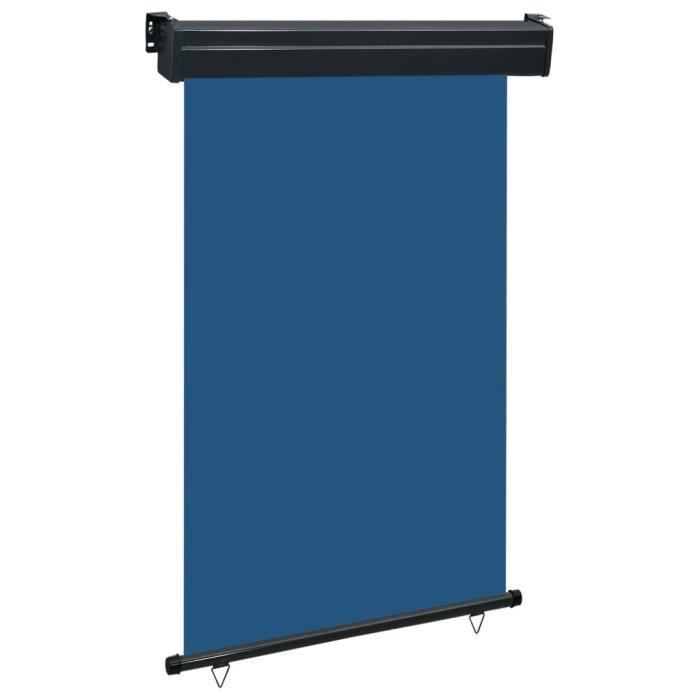 Auvent Latéral - Auvent de Jardin - Store Latéral - écran d'extérieur de balcon 120x250 cm Bleu