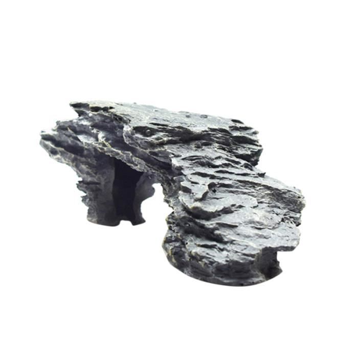 1 pc plate-forme réservoir de tortue paysage pratique ornement résine ANTI-FUGUE COLLAR - ANTI-FUGUE FENCE - ANTI-FUGUE PACK
