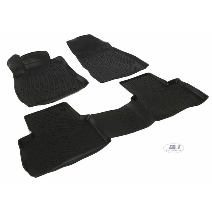 | TAPIS DE SOL EN CAOUTCHOUC 3D EXCLUSIVE COMPATIBLE AVEC NISSAN JUKE 2010-2018 4pcs