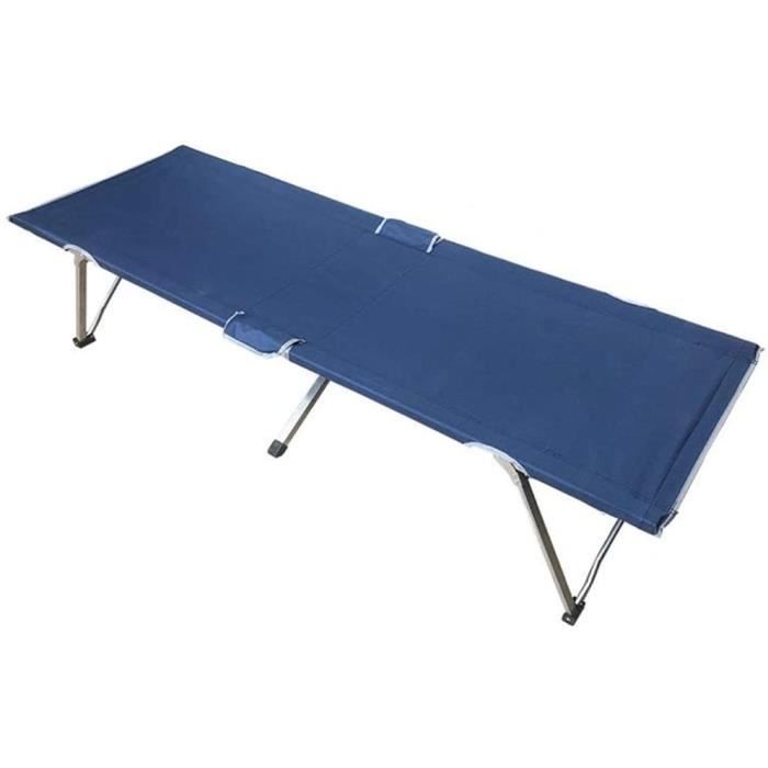 Lits de camp et hamacs Lit De Camp Pliant Lit De Camp De Voyage Lit De Camping En Plein Air Portable Pliable Pause Déjeuner L