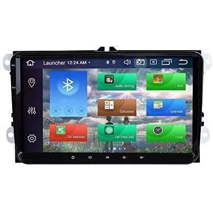 AUTORADIO BOOYES pour VW Volkswagen Golf Polo Caddy Amarok Passat Seat Skoda Touran pour Tiguan Android 10.0 Octa Core 4 Go de158
