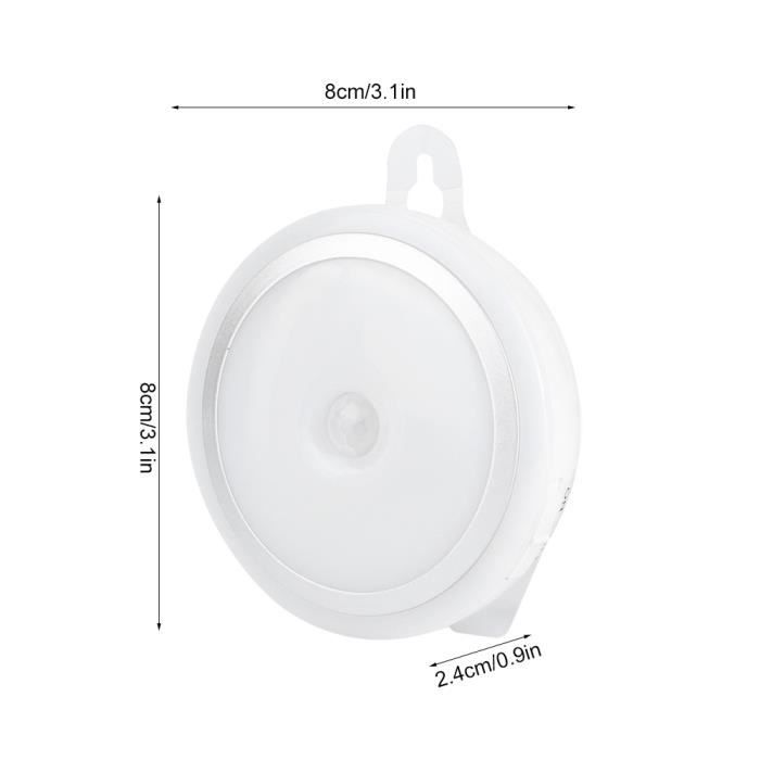 10LED lumière de capteur de mouvement humain lampe de nuit suspendue pour armoire de chambre d'enfant HB050 -LAI