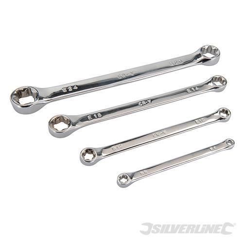 SILVERLINE Jeu de 4 clés Trx (Lot de 2)