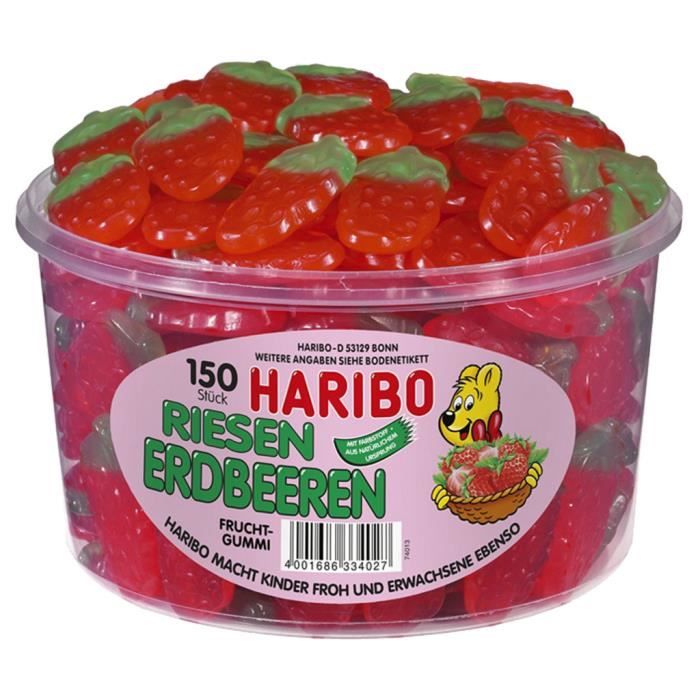 Haribo - Haribo Fraises Géantes (lot de 2)