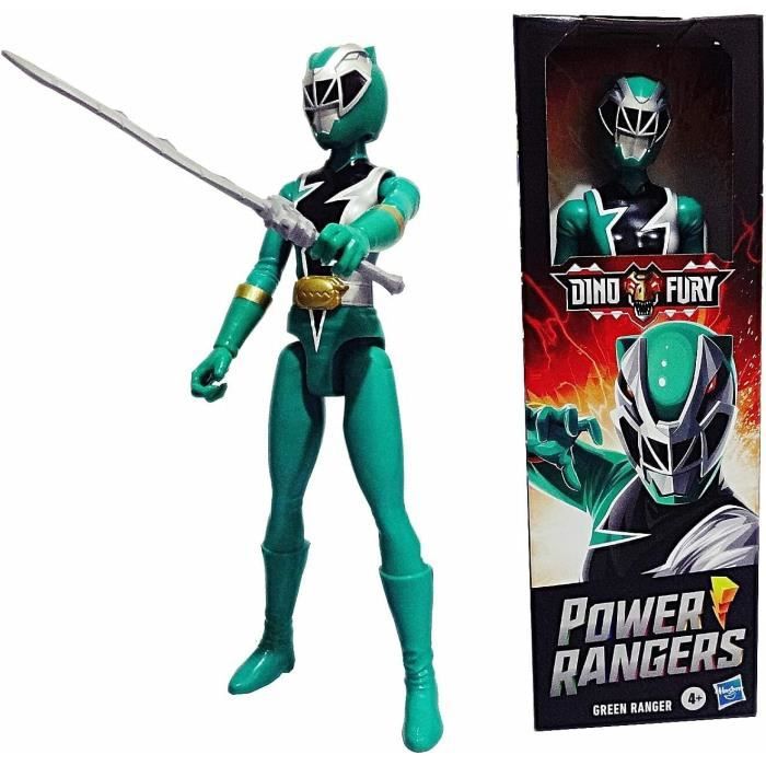 Figurine Power Rangers Dino Fury Ranger- Vert