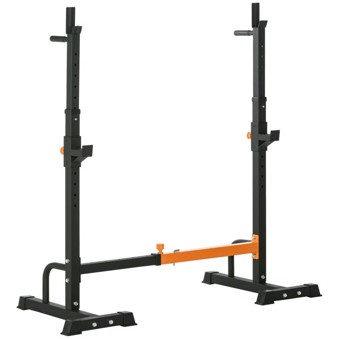 Gravity squat rack - support 55x69x150cm Noir