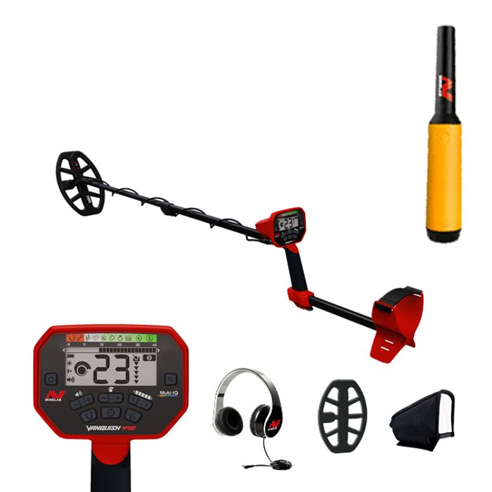 Detecteur de metaux - Pack Minelab Vanquish 440 - Pointer