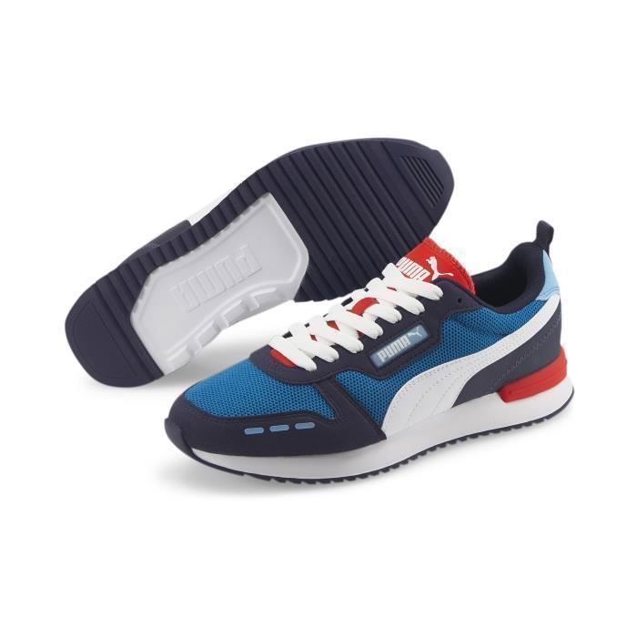 basket puma bleu femme