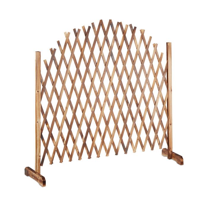 Treillis extensible en bois - 10026332-972