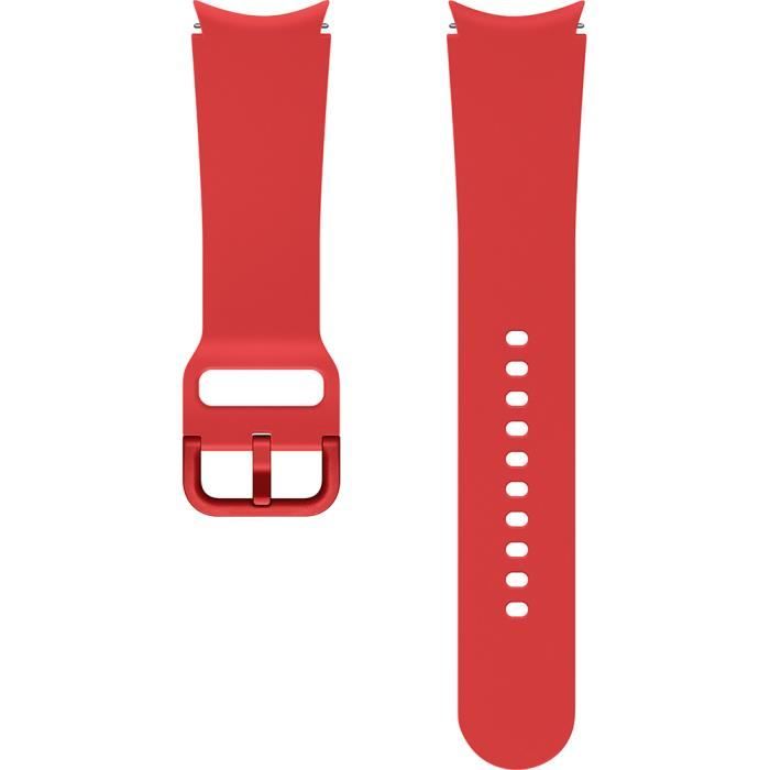 Bracelet Sport pour G Watch 4 130mm, M/L Rouge Samsung