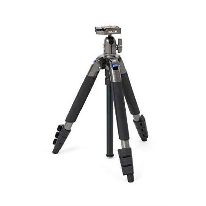 Trépied SLIK Sprint Mini Pro III Gris métal avec rotule