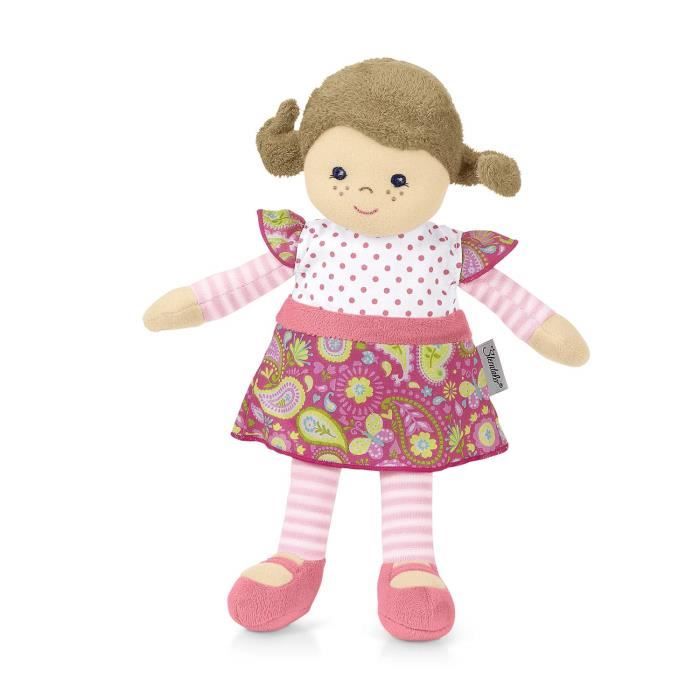 Sterntaler Poupée à Habiller Gesa, Avec Fermeture Velcro, Pour Bébé dès la naissance, 25 cm, Rose - 3031800
