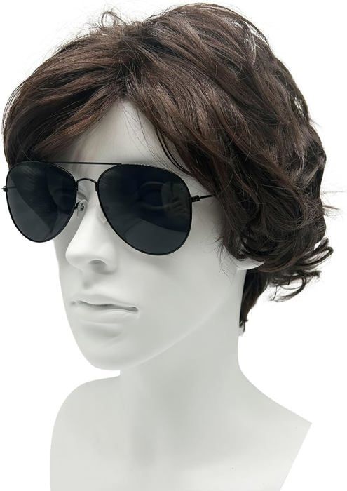 Boland 85717 - Perücke Burgfräulein, Braunes Kunsthaar Mit Locken