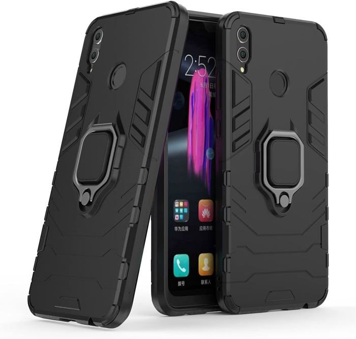 Étui pour téléphone Huawei Honor 8X Coque Bague de Rotation 360 degrés ...