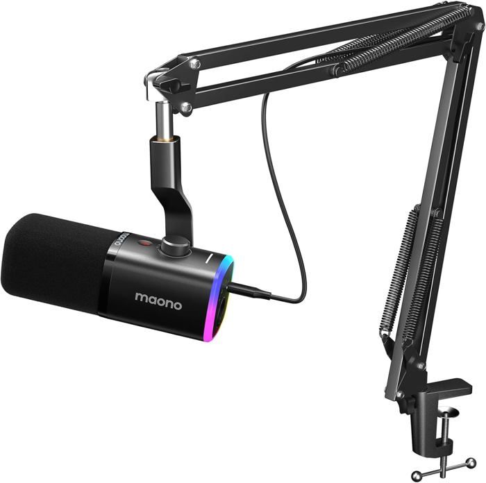 FIFINE Streaming Mikrofon, Dynamisch Microphone für Podcast Studio, XLR FIFINE Streaming Mikrofon, Dynamisch Microphone für Podcast Studio, XLR
