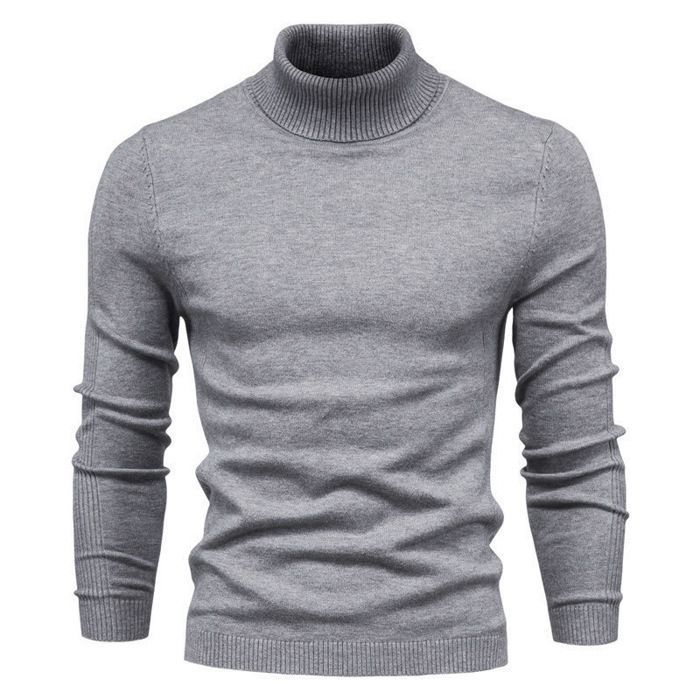 Pull Col Orné Chico's - Gris - Taille 2 - Manches Longues - Occasion Très Bon état