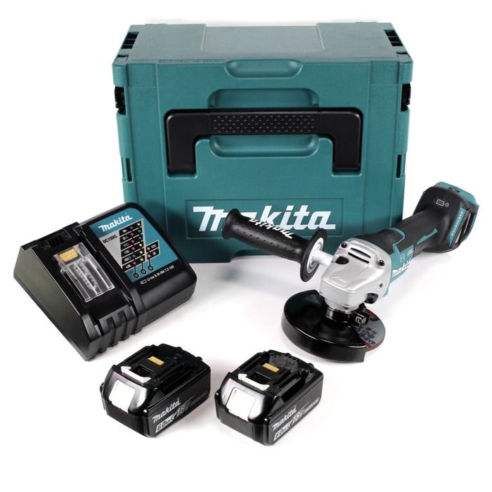 Makita DGA 517 RGJ Meuleuse sans fil 18V - vue 6