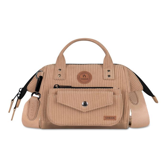 Sac à main - CABAIA - Adventurer Recycled Velvet Crossbody S - Luxor beige - 2 L - Nylon recyclé Sac à main - CABAIA - Adventurer Recycled Velvet Crossbody S - Luxor beige - 2 L - Nylon recyclé