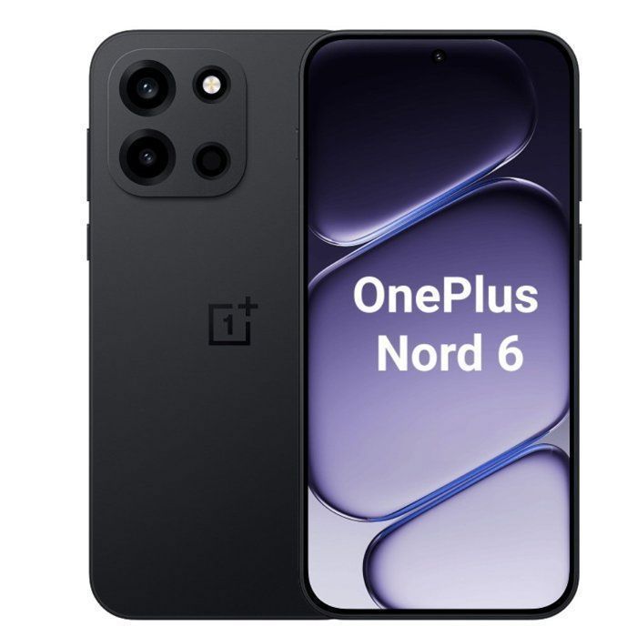 ONEPLUS Smartphone  Nord 6 5G (CPH2795) 8+256GB Pitch Black