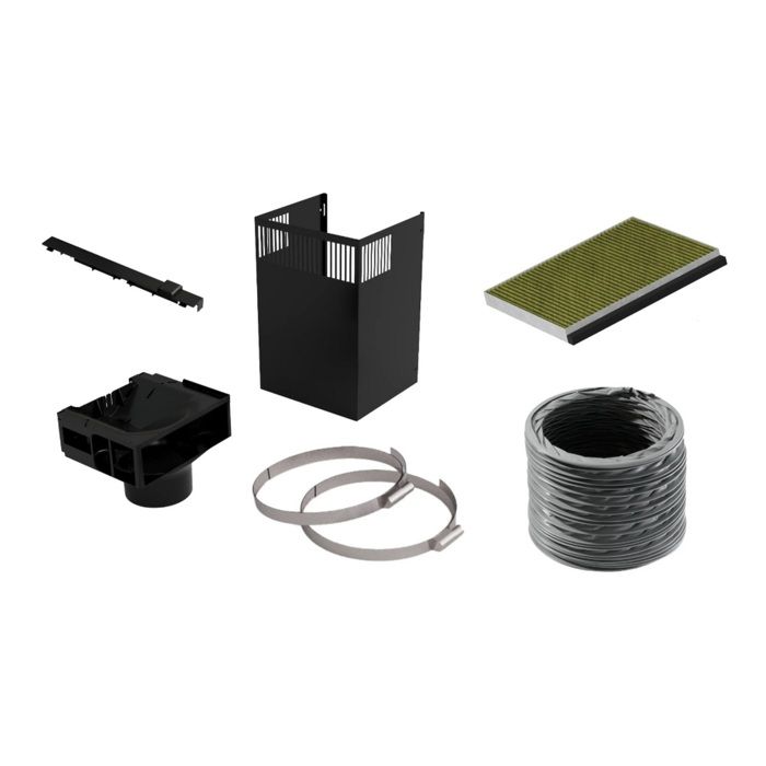 Kit de recyclage cleanair pour hotte DWZ1FB6I6 BOSCH - vue 2