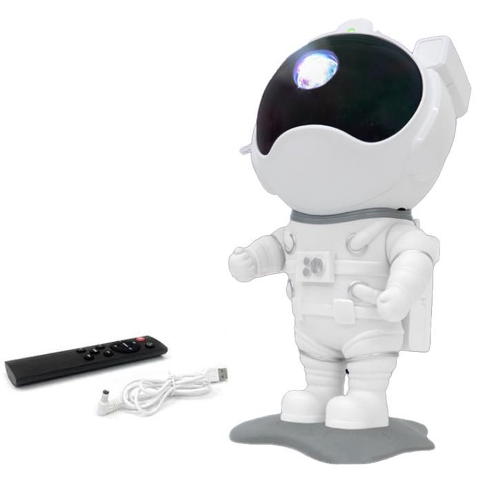 Projecteur ciel - WONSEE - etoile astronaute projecteur galaxie avec télécommande anniversaire noël cadeau veilleuse pour chambre