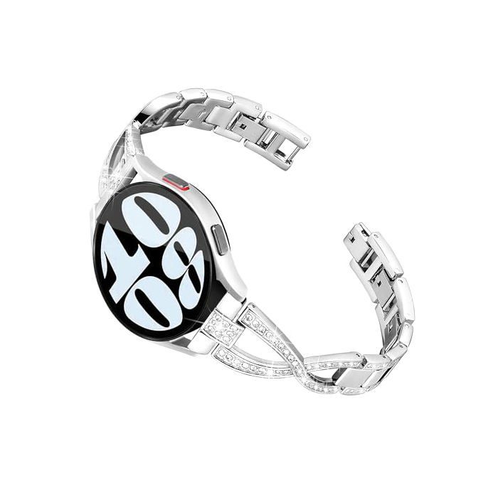 Bracelet de remplacement - OCAER - Universel 20 mm - Métal pailleté - Ajustable - Convient 13–20 cm