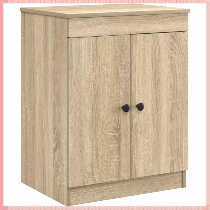Armoire de salle de bain Sonoma - Bois dingénierie - Pivotant - Intérieur - Chêne - 54x41x70 cm