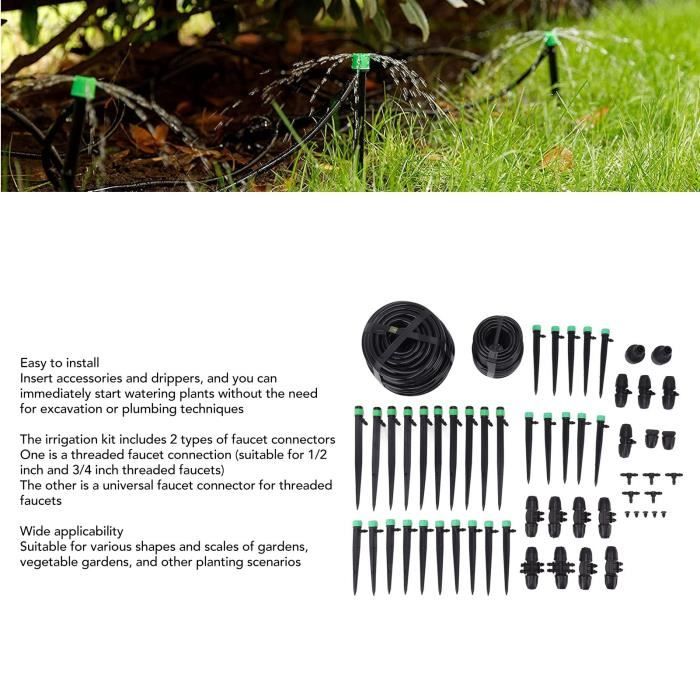 Kit Irrigation Goutte à Goutte Les Meilleurs Kits D'irrigation Goutte à Goutte Pour Votre Jardin Kit Complet Arrosage Goutte à Goutte