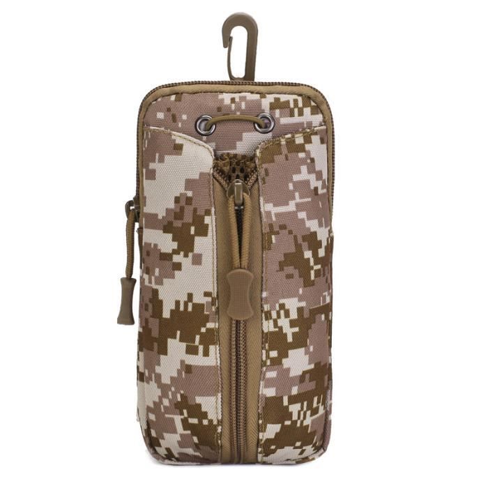Porte-gourde Tactique En Polyester 1000D - Réglable, étanche, Avec Anneau D - Pour Sac à Dos, Ceinture - Randonnée, Camping, Sport