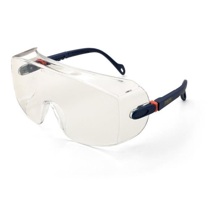 Lot 2 Lunettes Protection Antibuée OTG - Lunettes Sécurité Transparentes Anti-Poussière Pour Porteurs Lunettes