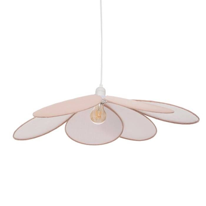 Suspension pétales D.72cm rose - Atmosphera Créateur dintérieur
