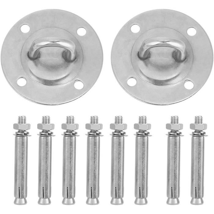 HURRISE Crochet De Montage Mural Au Plafond 4 Pcs 304 En Acier