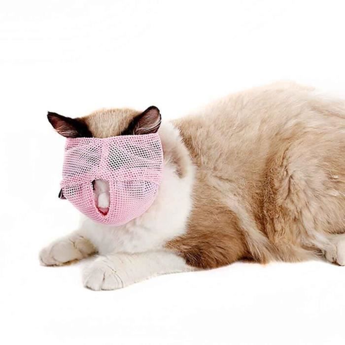Couvre Bouche Mutifonctionnel Pour Chat Maille Respirante Pour Chat Masque Pour Animaux De Compagnie Yun233 Cdiscount Bricolage