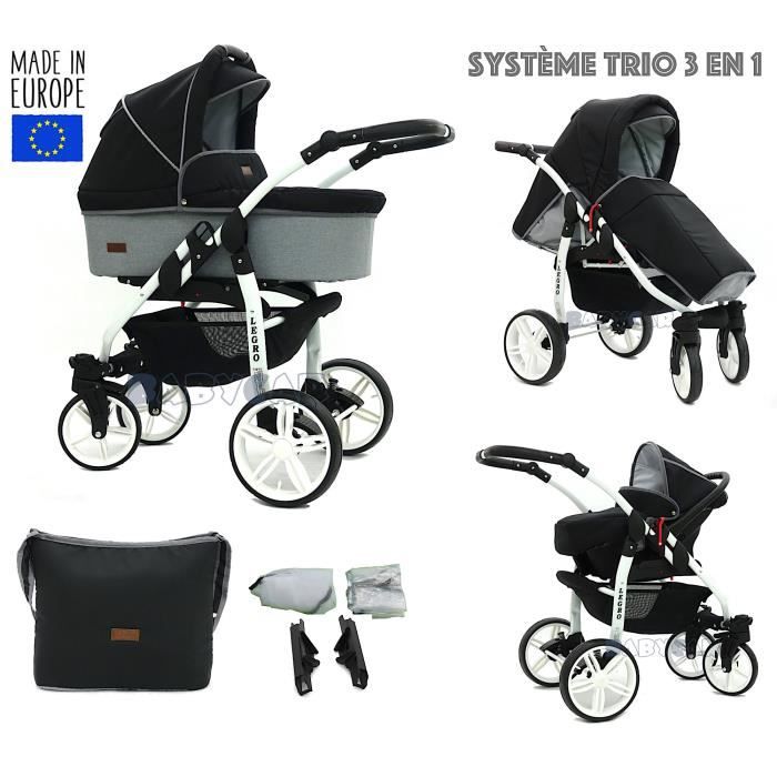 combi poussette siege auto