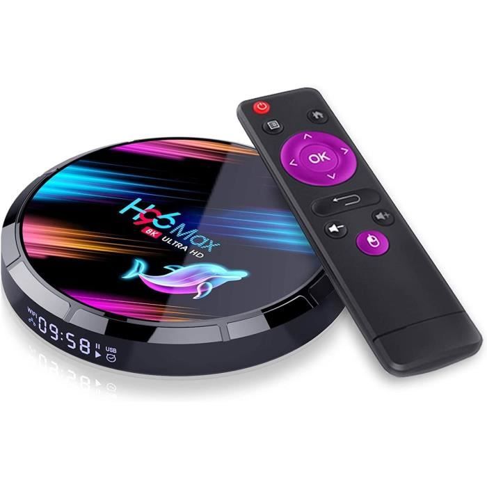 Android 9.0 TV Box [4 Go + 128 Go] H96 Max X3 4K-8K Smart TV Box ...