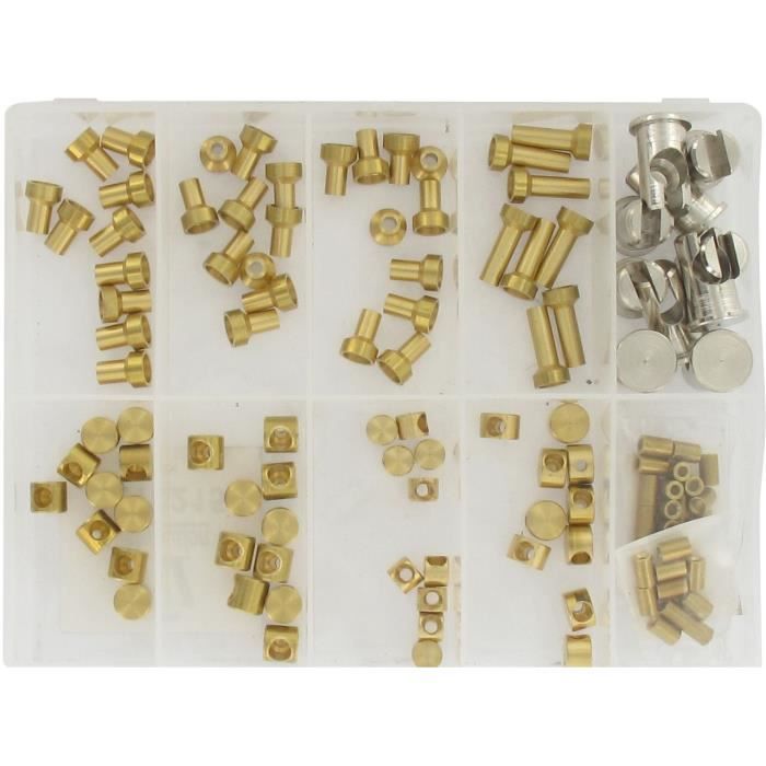 Assortiment d'embouts à souder - 120 pièces