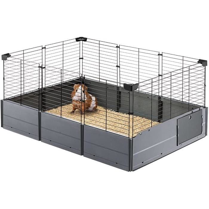 cage pour petit animau - modulable ouverte cochons d inde multipla open lapin