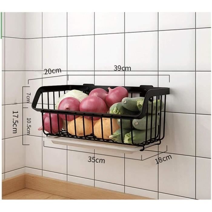Lot De 2 Porte-Éponges Autocollants Sans Perçage - Support Drainant Pour Évier, Cuisine Ou Salle De Bain, Blanc - 8