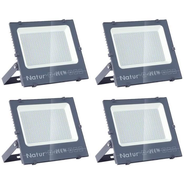 Projecteur 400w Ip67 Projecteur LED Extérieur POWFUL 400W - 6500K, 40000LM, IP67 étanche - Pour Jardin, Stade, éclairage Extérieur Projecteur Stade