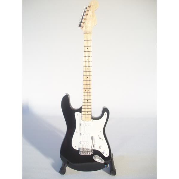 Guitare Miniature BB King Gibson ES 355 Noire - Réplique Collection, 25 Cm, Avec Support